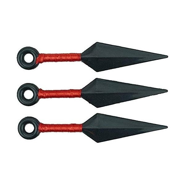 Naruto Anime Cosplay arme Medium Kunai Triple Set