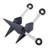 SoMulti Lot De 3 Kunai Ninja Naruto Konoha Accessoire Deguisement Cosplay