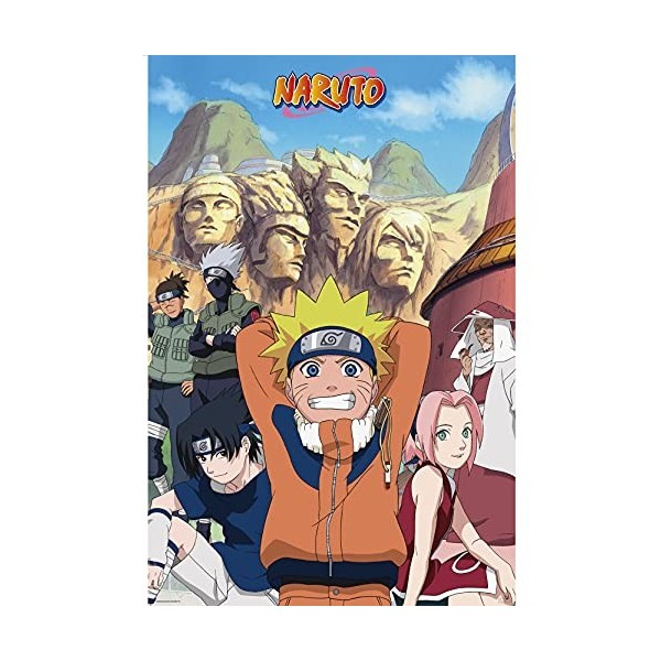 ABYSTYLE - NARUTO - Poster Groupe 91.5x61cm 