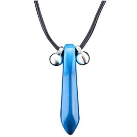 VIRACIN Collier pour pierres précieuses Collier Tsunade différent Endroits appropriés Pendentif Colliers et pendentifs bleus 