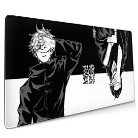 Tapis de souris Anime Jujutsu Kaisen, tapis de souris antidérapant personnalisé élégant pour bureau, ordinateur, esports prof