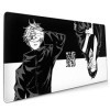 Tapis de souris Anime Jujutsu Kaisen, tapis de souris antidérapant personnalisé élégant pour bureau, ordinateur, esports prof
