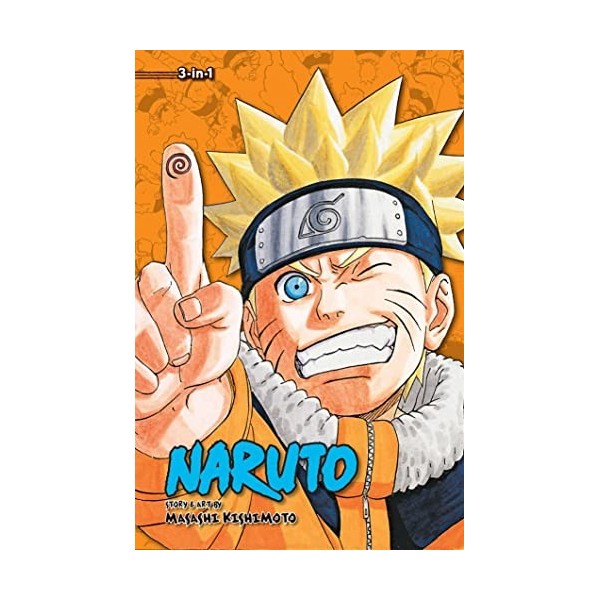 Naruto 3-in-1 Edition , Vol. 8