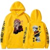 zhedu Manga Gojo Satoru Sweatshirts Japonais Jujutsu Kaisen Sweatshirt Yuji Itadori Sweats à Capuche Pull Y2k Pulls Streetwea