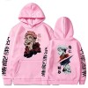 zhedu Manga Gojo Satoru Sweatshirts Japonais Jujutsu Kaisen Sweatshirt Yuji Itadori Sweats à Capuche Pull Y2k Pulls Streetwea