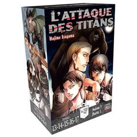 LAttaque des Titans Coffret T13 à T17: Coffret 5 tomes