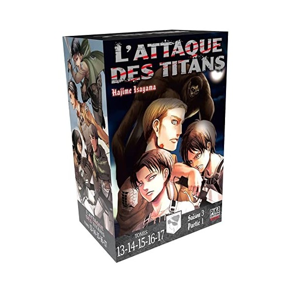 LAttaque des Titans Coffret T13 à T17: Coffret 5 tomes