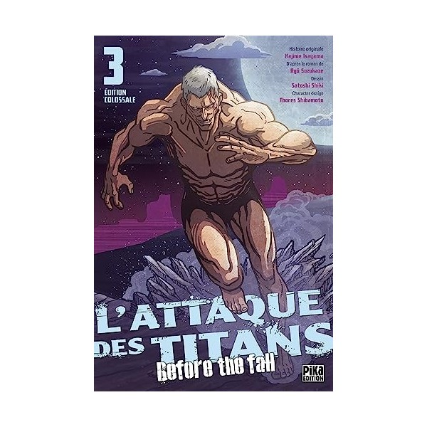 LAttaque des Titans - Before the Fall Edition Colossale T03