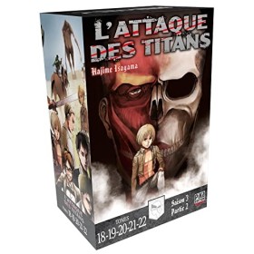 LAttaque des Titans Coffret T18 à T22: Coffret 5 tomes