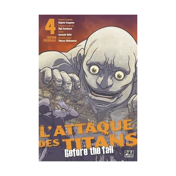 LAttaque des Titans - Before the Fall Edition Colossale T04