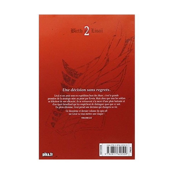 LAttaque des Titans - Birth of Livaï T02