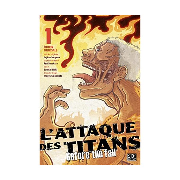 LAttaque des Titans - Before the Fall Edition Colossale T01