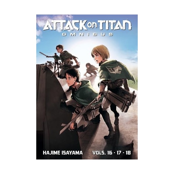 Attack on Titan Omnibus 6 Vol. 16-18 