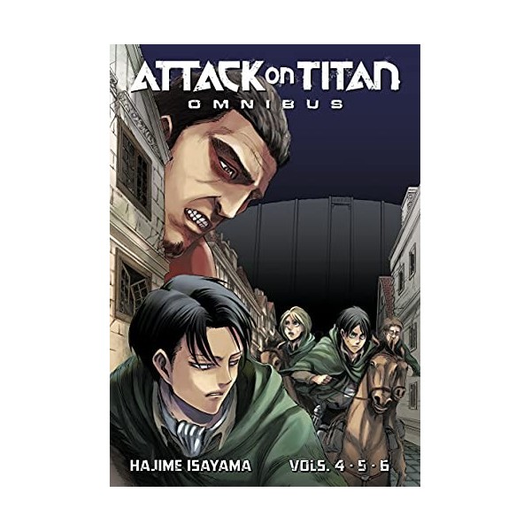 Attack on Titan Omnibus 2 Vol. 4-6 