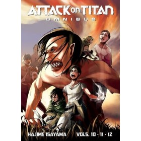 Attack on Titan Omnibus 4 Vol. 10-12 