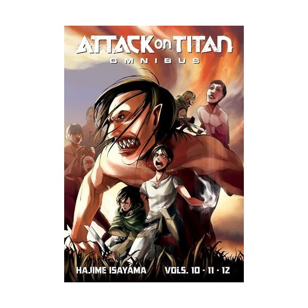 Attack on Titan Omnibus 4 Vol. 10-12 