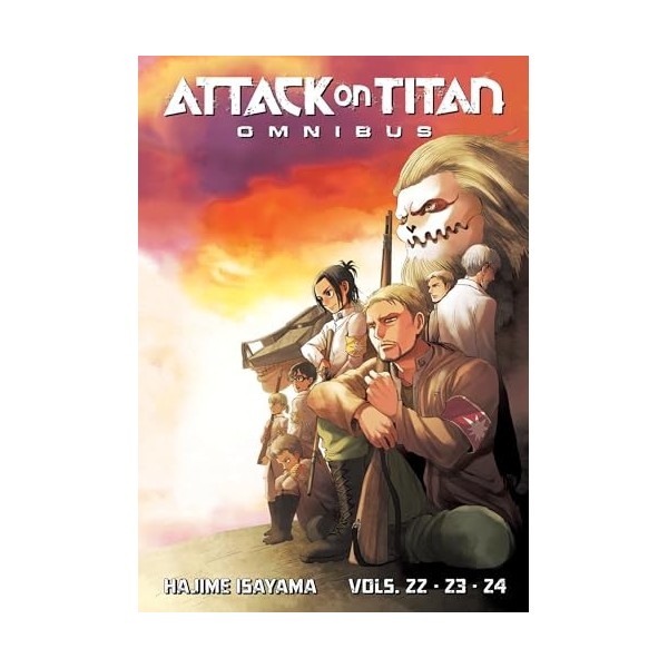 Attack on Titan Omnibus 8 Vol. 22-24 