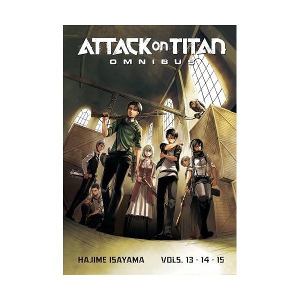 Attack on Titan Omnibus 5 Vol. 13-15 
