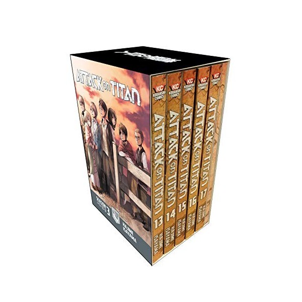 Attack on Titan Season 3 Part 1 Manga Box Set