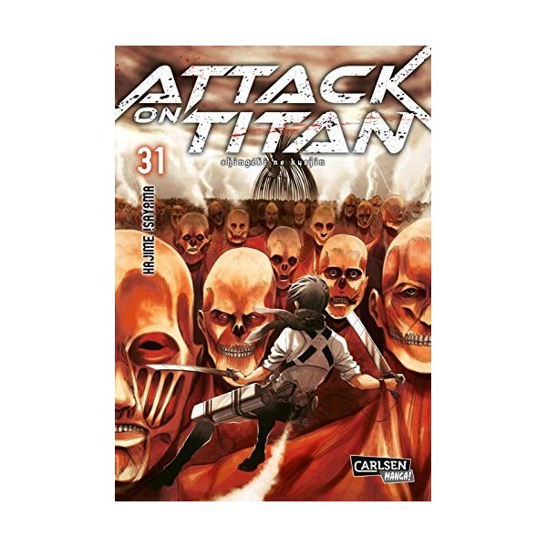 Attack on Titan 31: Atemberaubende Fantasy-Action im Kampf gegen grauenhafte Titanen