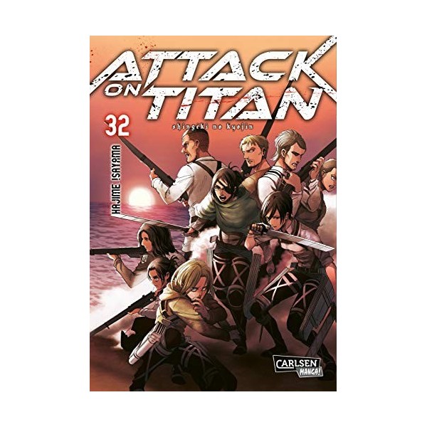 Attack on Titan 32: Atemberaubende Fantasy-Action im Kampf gegen grauenhafte Titanen