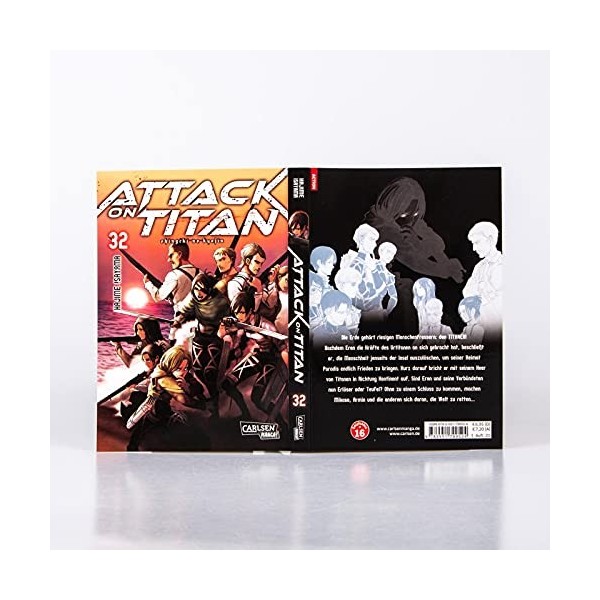 Attack on Titan 32: Atemberaubende Fantasy-Action im Kampf gegen grauenhafte Titanen