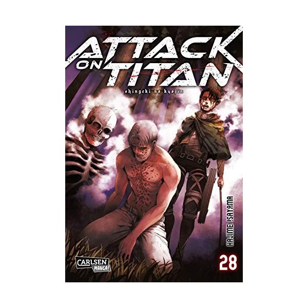 Attack on Titan 28: Atemberaubende Fantasy-Action im Kampf gegen grauenhafte Titanen