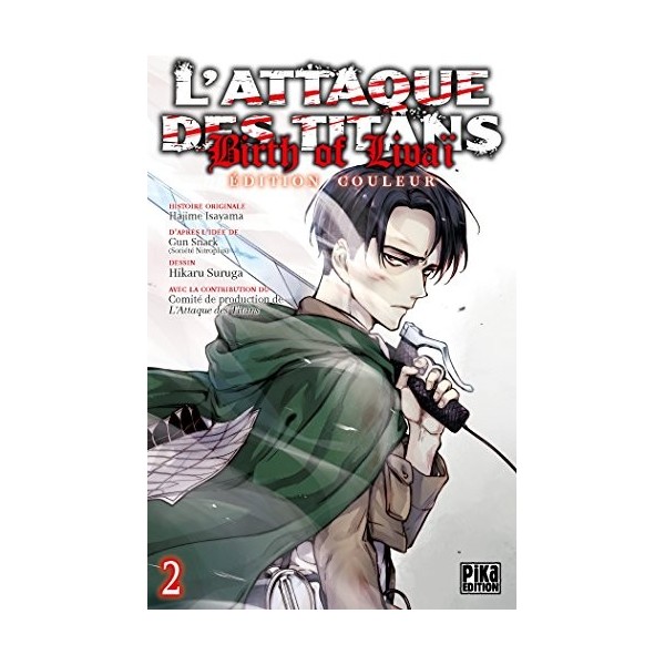 LAttaque des Titans - Birth of Livaï T02 Edition Couleur: Edition couleur