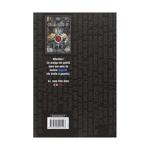 Death Note - Tome 13