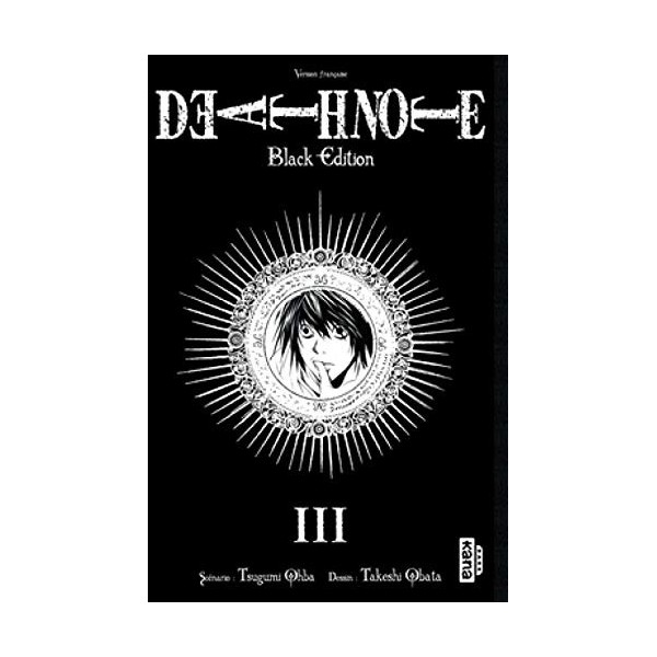 DEATH NOTE BLACK EDITION - Tome 3 Language French 