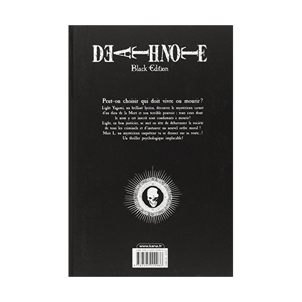 DEATH NOTE BLACK EDITION - Tome 3 Language French 