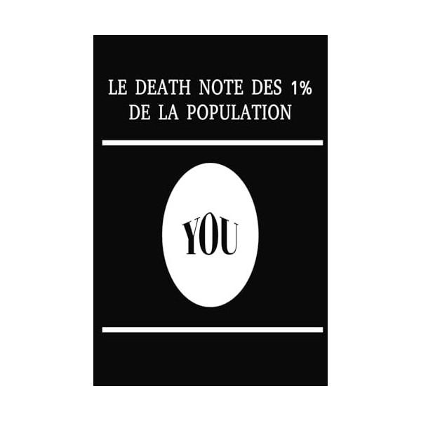 Le death note des 1% de la population