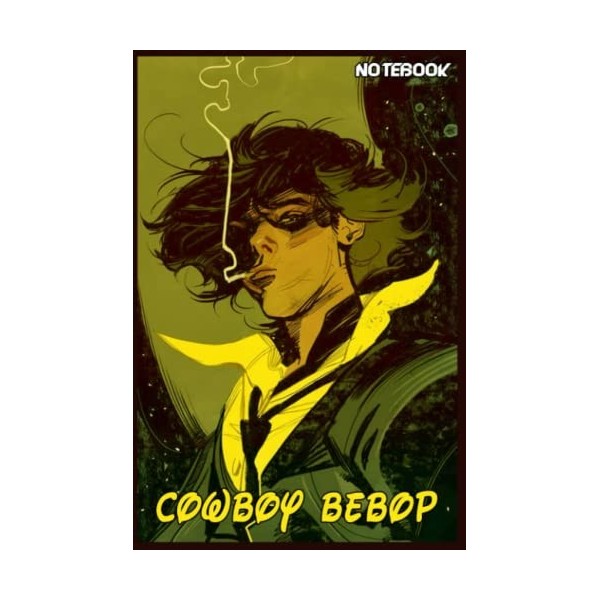 cowboy bebop notebook: Write Journal & Notebook, 120 lined pages with Size 6x9 inches, Anime Lined ... Anime Art Supplies , O
