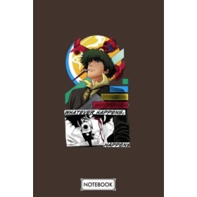 Cowboy Bebop N00348 Notebook: 6x9 120 Pages, Lined College Ruled Paper, Journal, Matte Finish Cover, Diary, Planner
