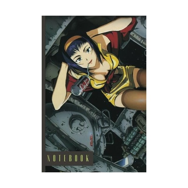 Cowboy Bebop Notebook No 17: Composition notebook 110 page .large 6x9 .. | Beautiful College Ruled Lined Notebook | Journal f