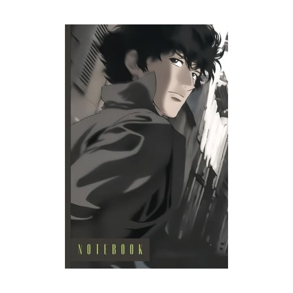 Cowboy Bebop Notebook No 12: Composition notebook 110 page .large 6x9 .. | Beautiful College Ruled Lined Notebook | Journal f
