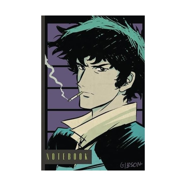 Cowboy Bebop Notebook No 13: Composition notebook 110 page .large 6x9 .. | Beautiful College Ruled Lined Notebook | Journal f