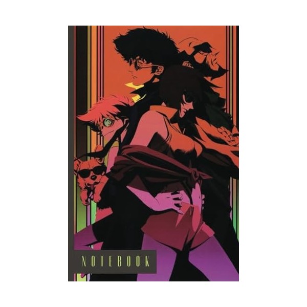 Cowboy Bebop Notebook No 10: Composition notebook 110 page .large 6x9 .. | Beautiful College Ruled Lined Notebook | Journal f