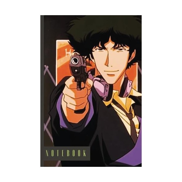 Cowboy Bebop Notebook No 16: Composition notebook 110 page .large 6x9 .. | Beautiful College Ruled Lined Notebook | Journal f
