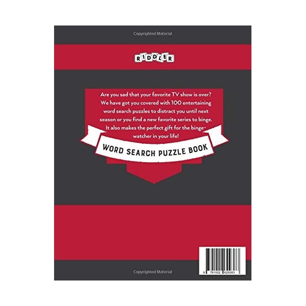 Word Search Puzzle Book for When Theres No More Cowboy Bebop To Watch