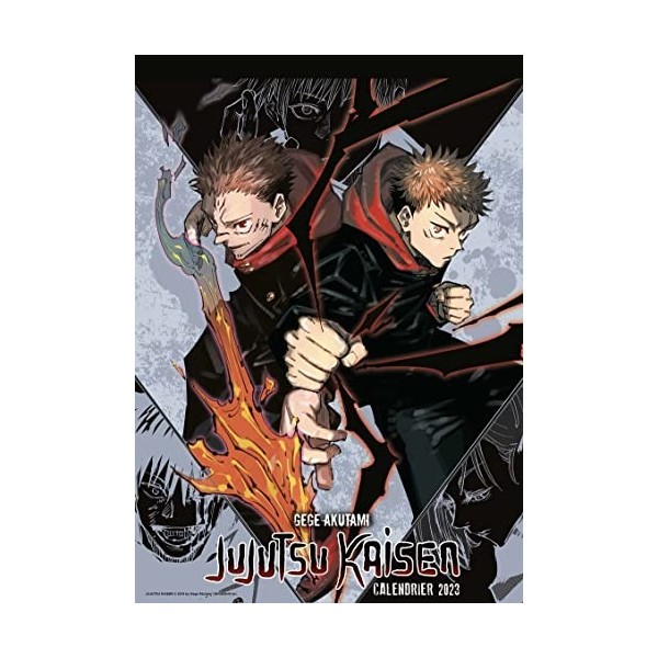 Calendrier Jujutsu Kaisen 2023