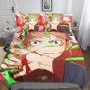 Jujutsu Kaisen Sets De Housses De Couettes 3D, Imprimé 2 pièces Microfibre Parure De Lit, Anime Housse De Couette avec Taies 