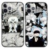 2 Pièces Coque pour Samsung Galaxy A33 5G 6.4 Anime Jujutsu Kaisen Gojo Satoru Itadori Yuji Manga 3D Imprimé Motiv Case Dou