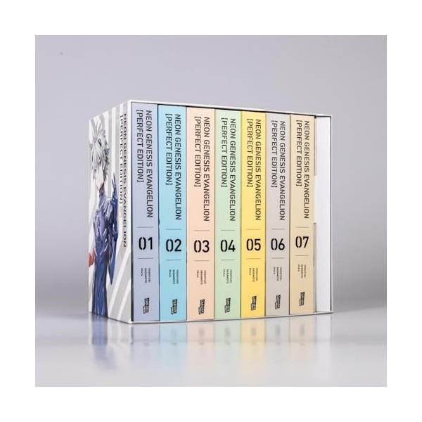 Neon Genesis Evangelion - Perfect Edition, Bände 1-7 im Sammelschuber mit Extras: Neue Edition in 7 Sammelbänden des Mecha-Kl