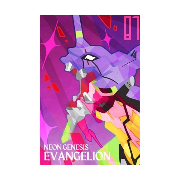 Neon Genesis Evangelion Shinji Ikari Asuka Misato Katsuragi: Notebook/notepad/diary/journal
