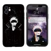 Coque pour Apple iPhone XR 6,1" Antichoc Transparent Silicone TPU Protection Housse, Étui de Téléphone Anime Jujutsu Kaisen C