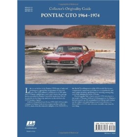Collectors Originality Guide Pontiac GTO 1964-1974