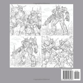 MECHA BATTLESUITS: A MANGA COLORING BOOK