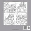 MECHA BATTLESUITS: A MANGA COLORING BOOK