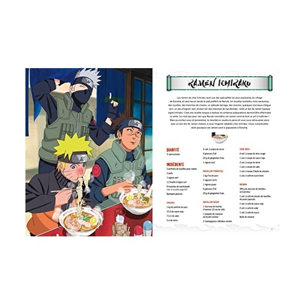 Les recettes cachées de Naruto Shippuden